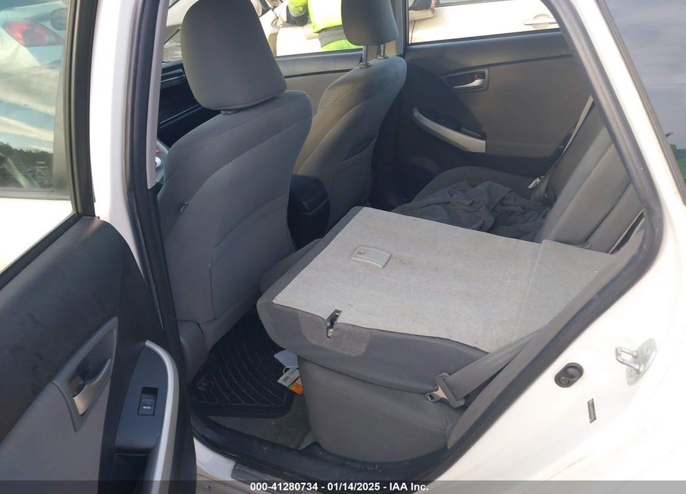 2012 TOYOTA PRIUS TWO VIN: JTDKN3DU0C5489421