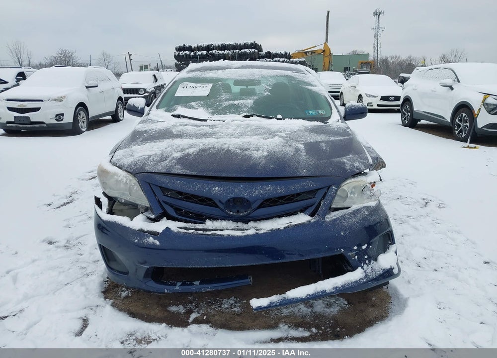 2011 TOYOTA COROLLA LE VIN: 2T1BU4EE0BC714664