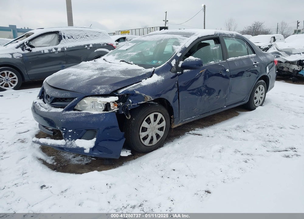 2011 TOYOTA COROLLA LE VIN: 2T1BU4EE0BC714664