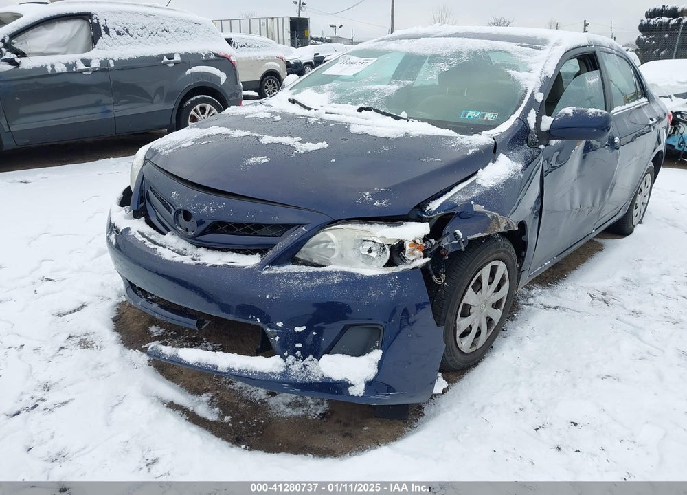 2011 TOYOTA COROLLA LE VIN: 2T1BU4EE0BC714664