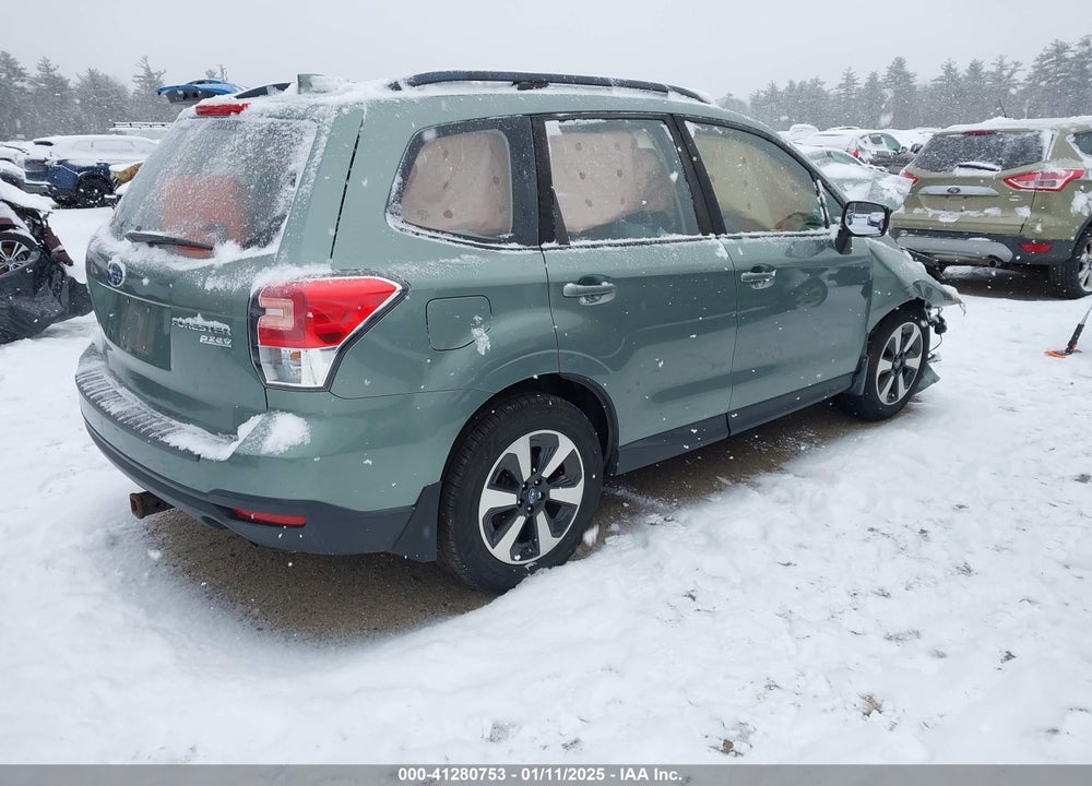 2017 SUBARU FORESTER VIN: JF2SJABC3HH569281