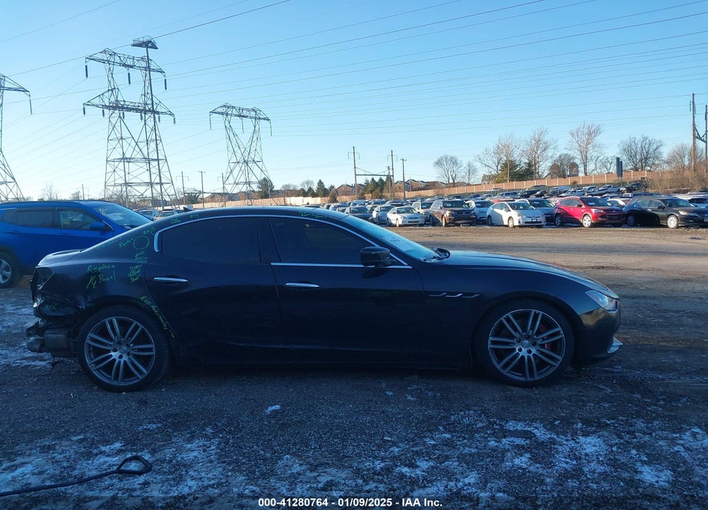2015 MASERATI GHIBLI S Q4 VIN: ZAM57RTA3F1145364