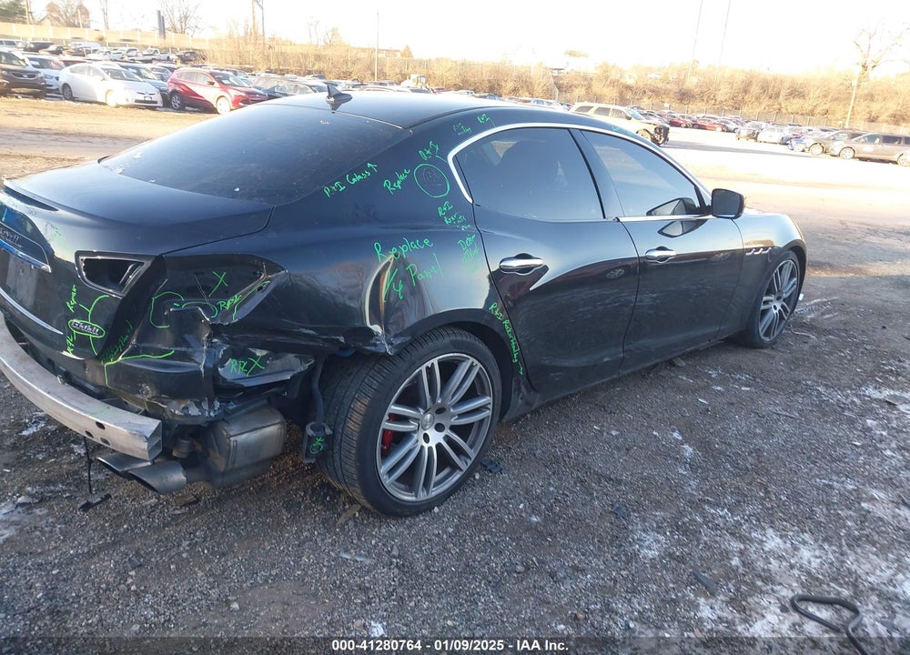 2015 MASERATI GHIBLI S Q4 VIN: ZAM57RTA3F1145364