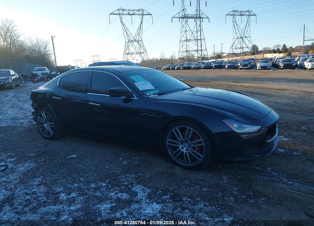 2015 MASERATI GHIBLI S Q4 VIN: ZAM57RTA3F1145364