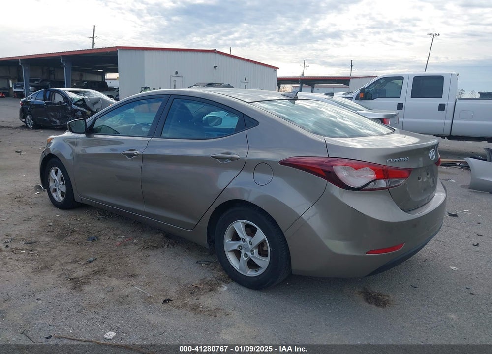 2015 HYUNDAI ELANTRA VIN: 5NPDH4AE9FH648234
