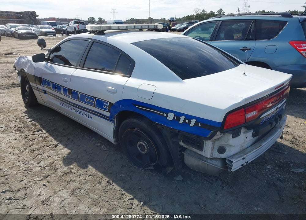 2013 DODGE CHARGER POLICE VIN: 2C3CDXAG6DH642721