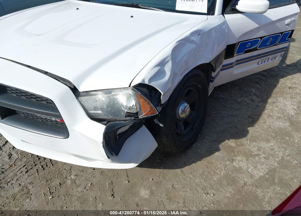 2013 DODGE CHARGER POLICE VIN: 2C3CDXAG6DH642721