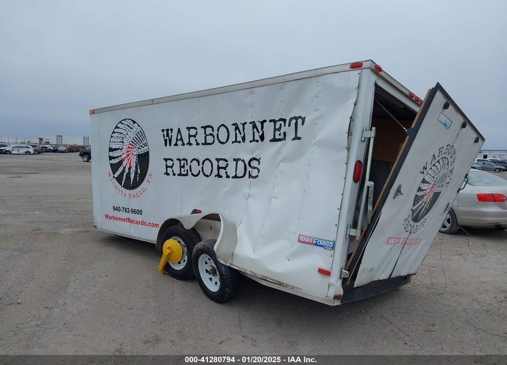 2015 LARK TRAILER VIN: 571BE1626FM011421