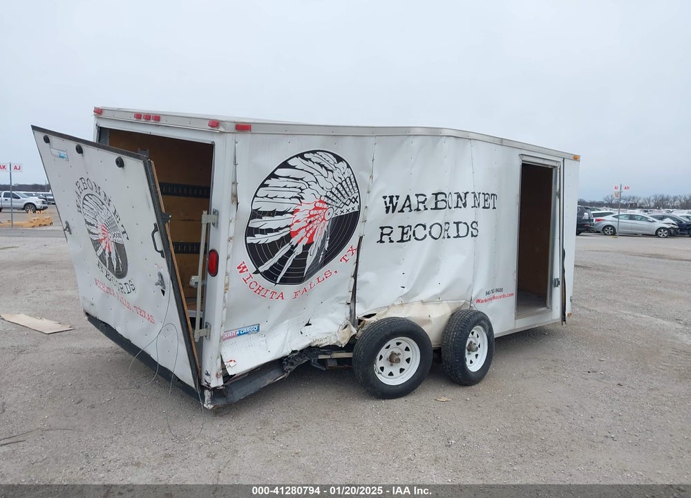 2015 LARK TRAILER VIN: 571BE1626FM011421