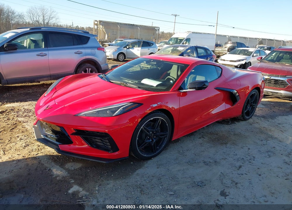 2025 CHEVROLET CORVETTE STINGRAY RWD 2LT VIN: 1G1YB2D40S5100782