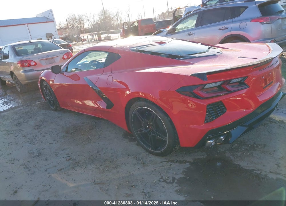 2025 CHEVROLET CORVETTE STINGRAY RWD 2LT VIN: 1G1YB2D40S5100782