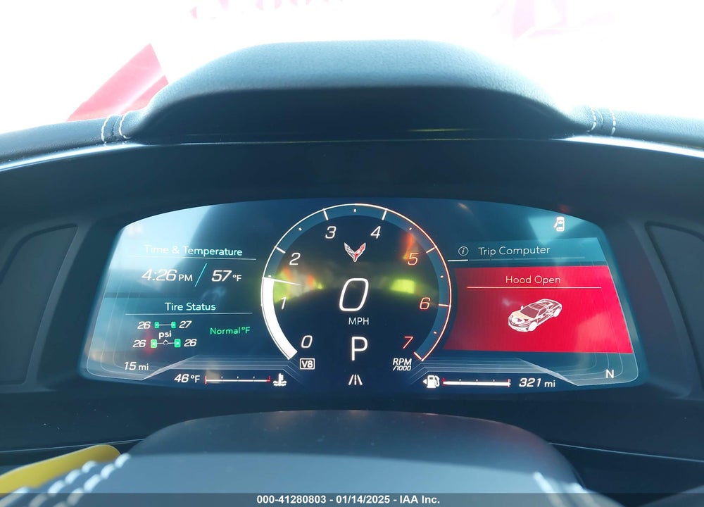 2025 CHEVROLET CORVETTE STINGRAY RWD 2LT VIN: 1G1YB2D40S5100782