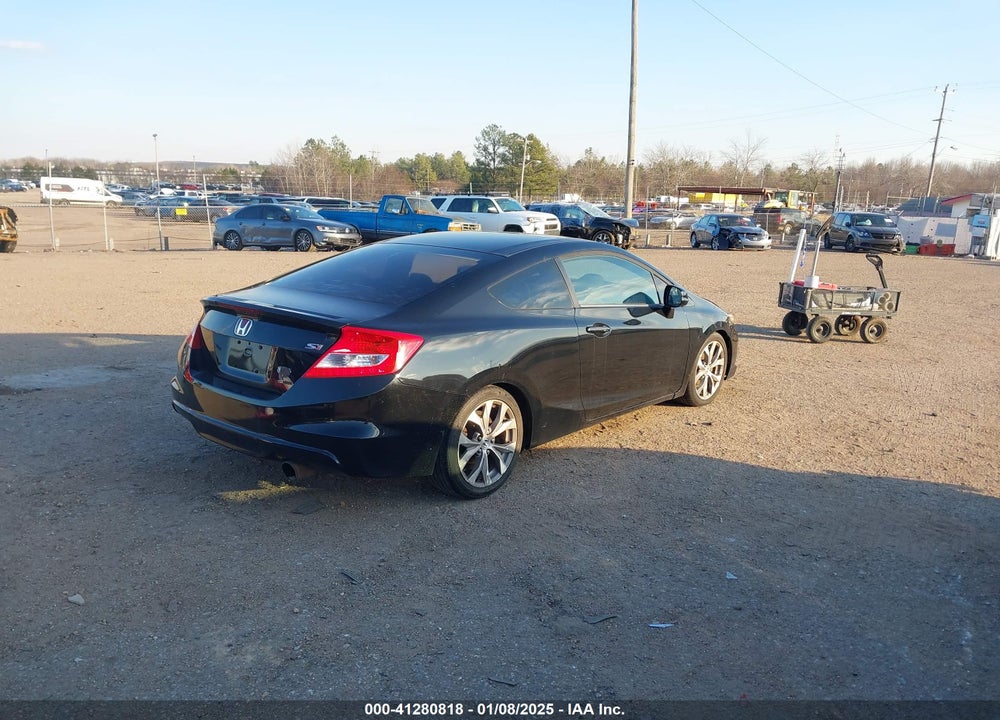 2012 HONDA CIVIC SI VIN: 2HGFG4A5XCH701055