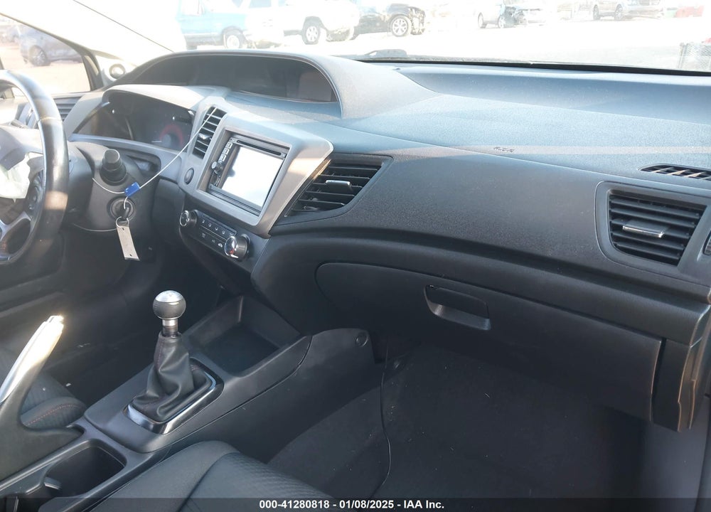 2012 HONDA CIVIC SI VIN: 2HGFG4A5XCH701055