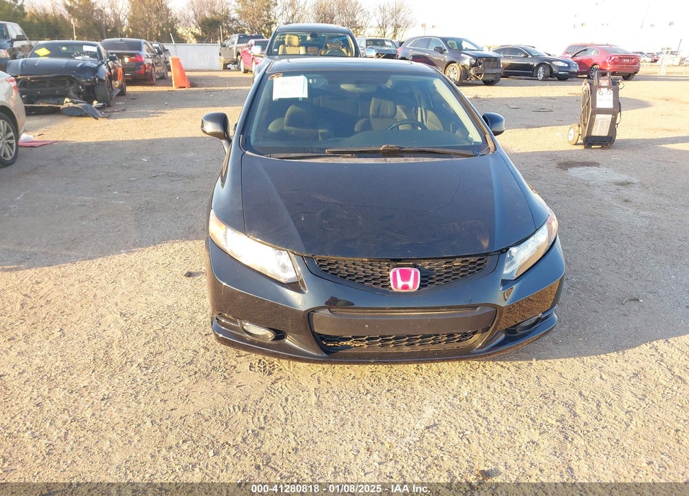 2012 HONDA CIVIC SI VIN: 2HGFG4A5XCH701055