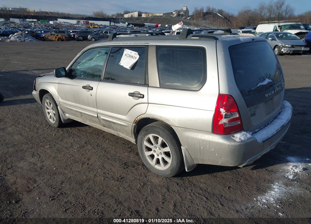 2005 SUBARU FORESTER 2.5XS VIN: JF1SG65655G734609