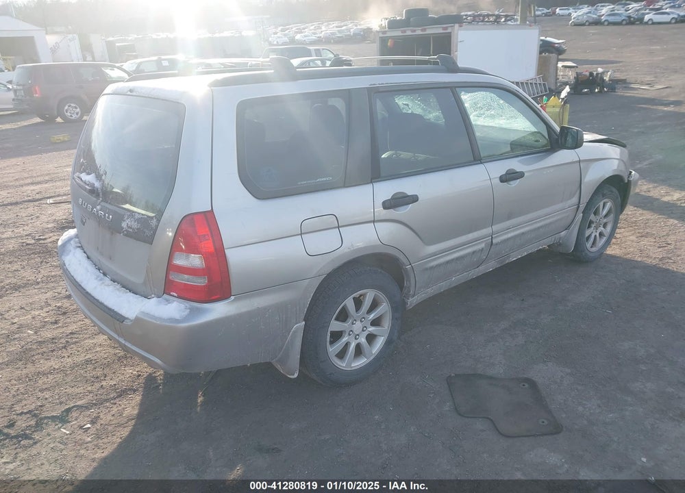 2005 SUBARU FORESTER 2.5XS VIN: JF1SG65655G734609