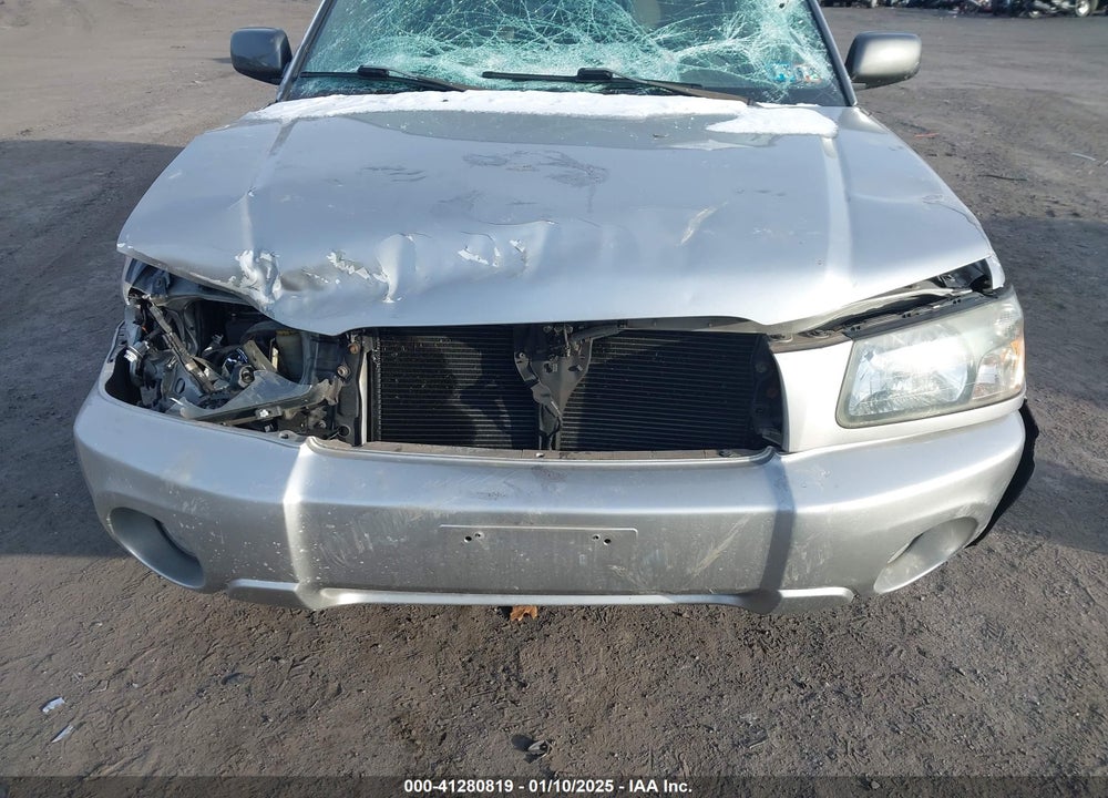 2005 SUBARU FORESTER 2.5XS VIN: JF1SG65655G734609