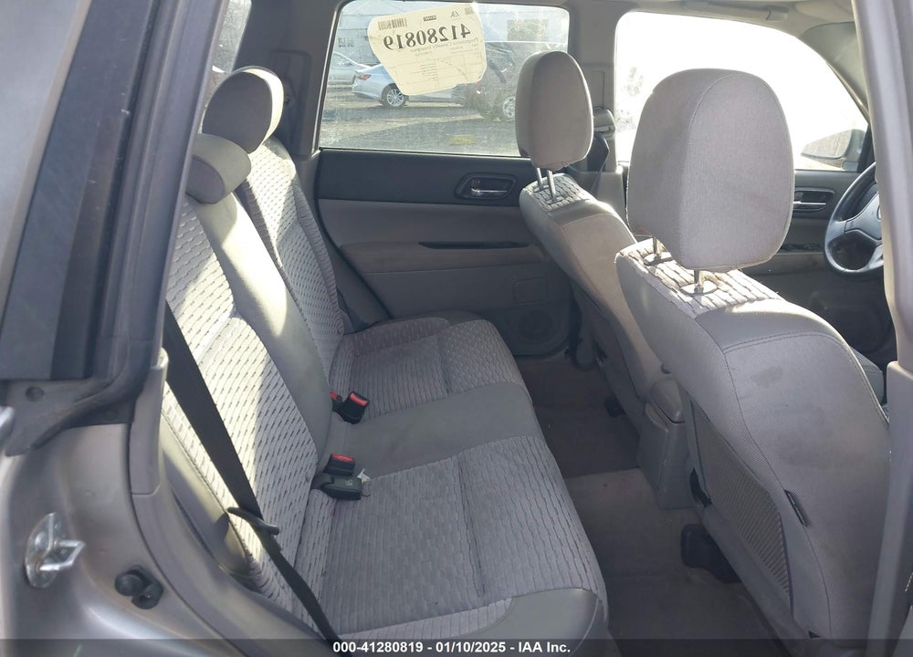 2005 SUBARU FORESTER 2.5XS VIN: JF1SG65655G734609