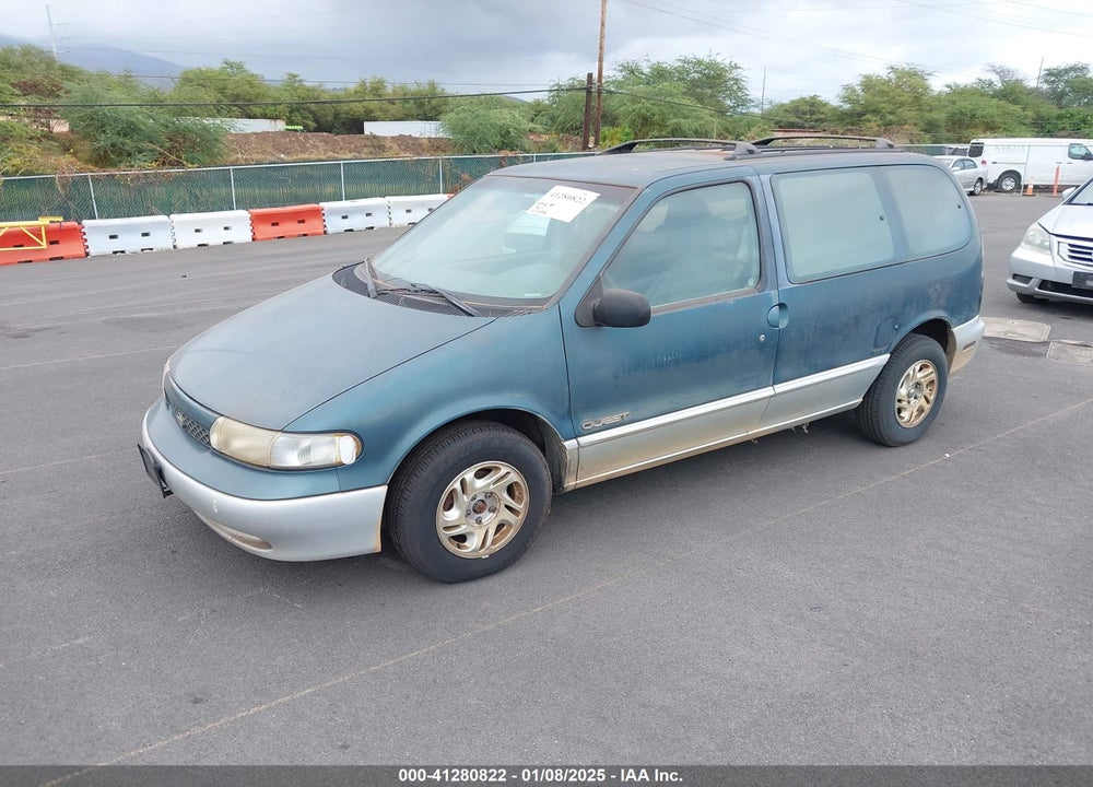 1997 NISSAN QUEST GXE/XE VIN: 4N2DN1114VD806288