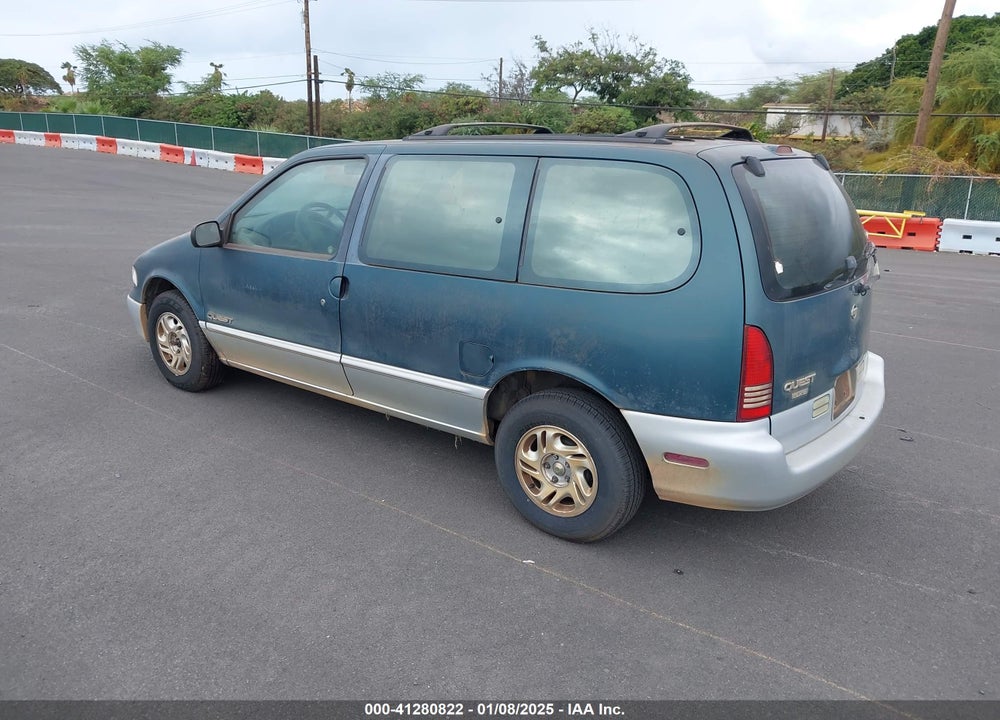 1997 NISSAN QUEST GXE/XE VIN: 4N2DN1114VD806288