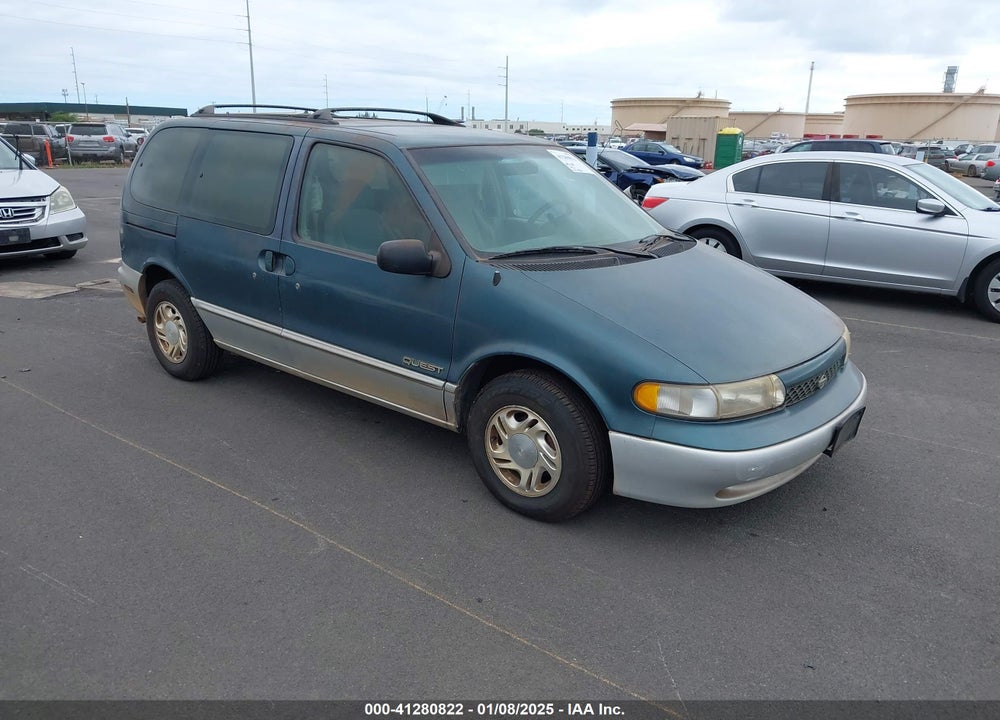 1997 NISSAN QUEST GXE/XE VIN: 4N2DN1114VD806288