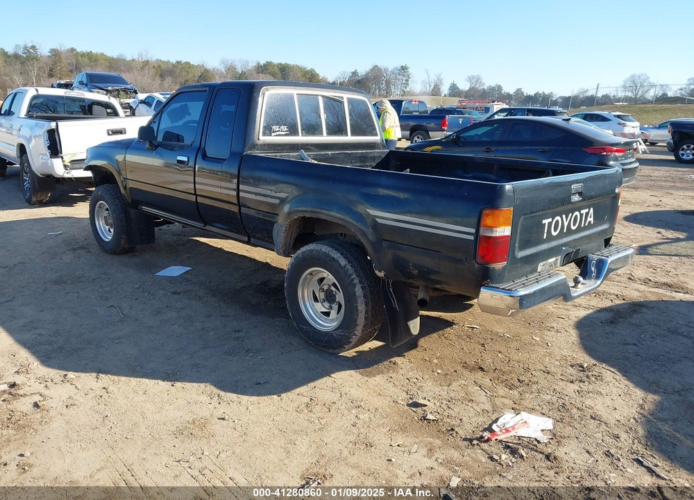 1991 TOYOTA PICKUP 1/2 TON EX LNG WHLBSE DLX VIN: JT4RN13P4M6028894