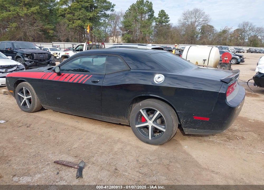 2013 DODGE CHALLENGER SXT VIN: 2C3CDYAG5DH628119