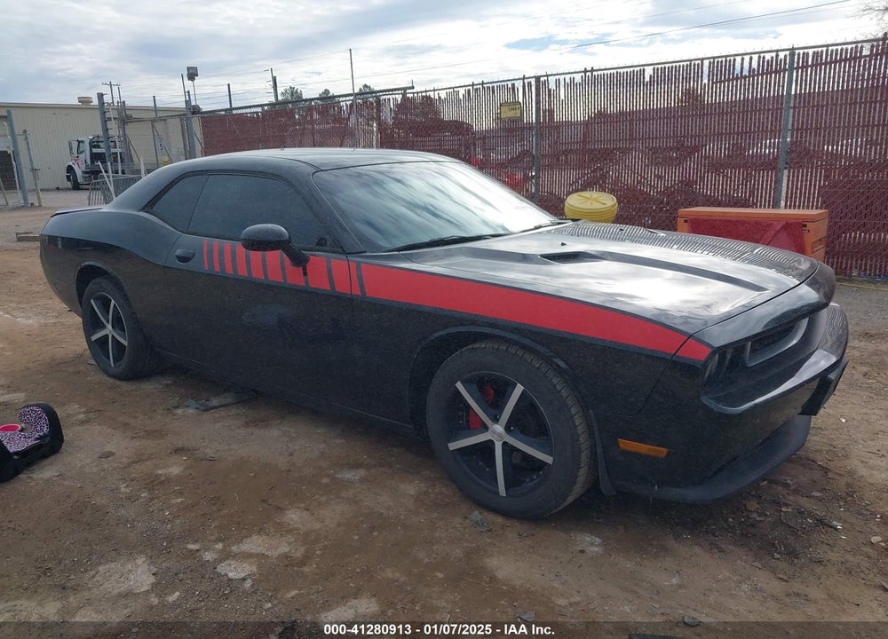 2013 DODGE CHALLENGER SXT VIN: 2C3CDYAG5DH628119