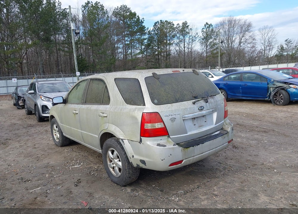 2008 KIA SORENTO LX BASE VIN: KNDJD735185856365