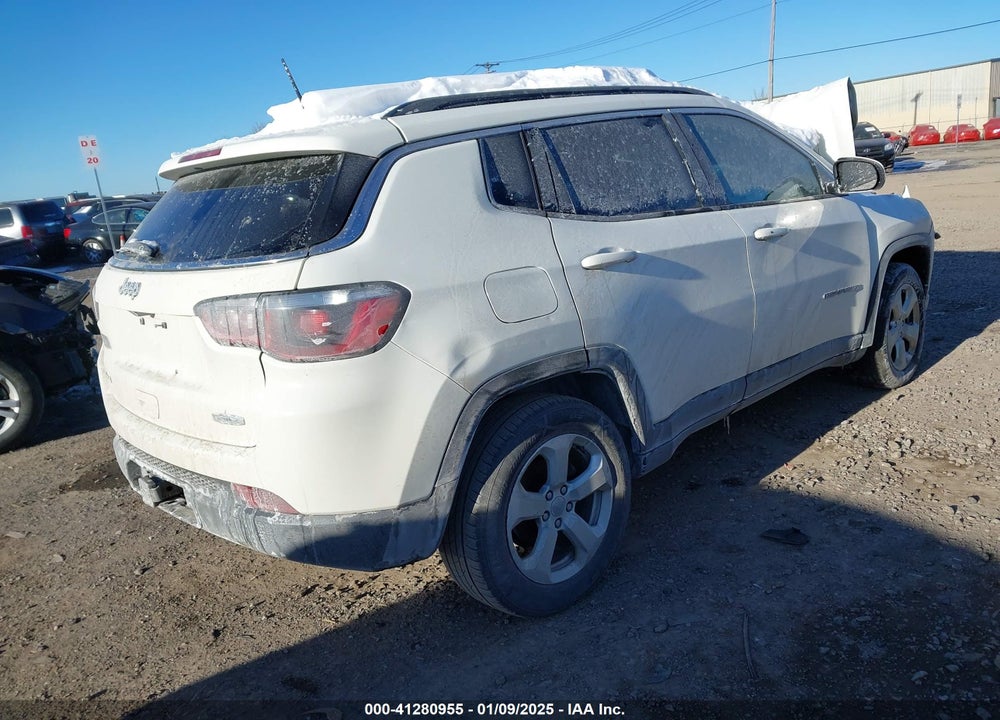 2018 JEEP COMPASS LATITUDE 4X4 VIN: 3C4NJDBB6JT418575