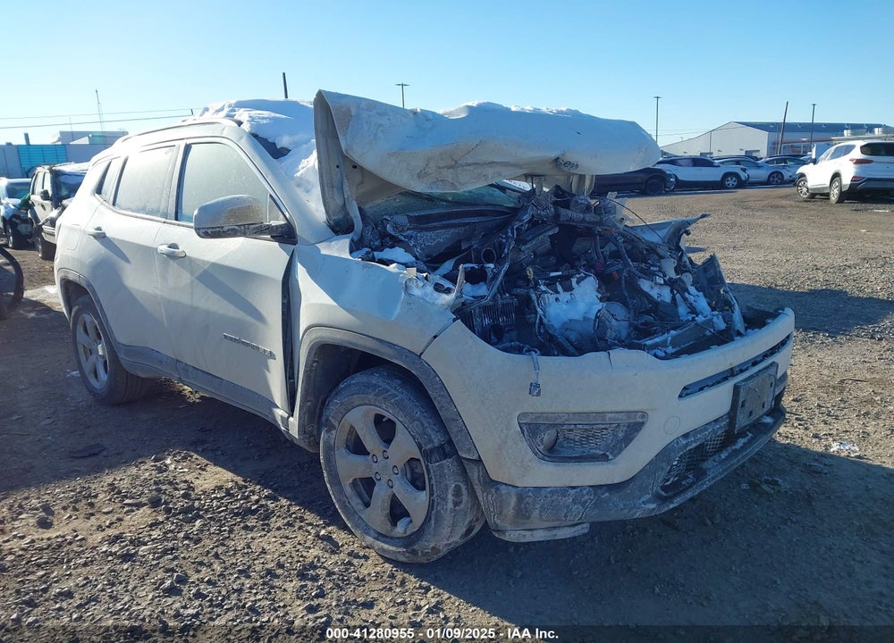 2018 JEEP COMPASS LATITUDE 4X4 VIN: 3C4NJDBB6JT418575