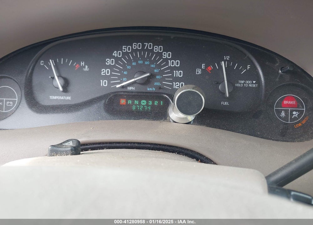 2005 BUICK CENTURY VIN: 2G4WS52J951170372