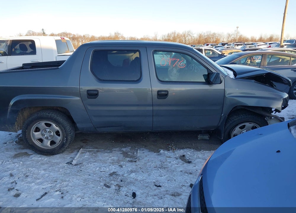 2007 HONDA RIDGELINE RT VIN: 2HJYK16287H519097