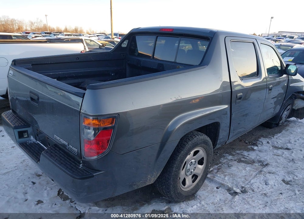 2007 HONDA RIDGELINE RT VIN: 2HJYK16287H519097