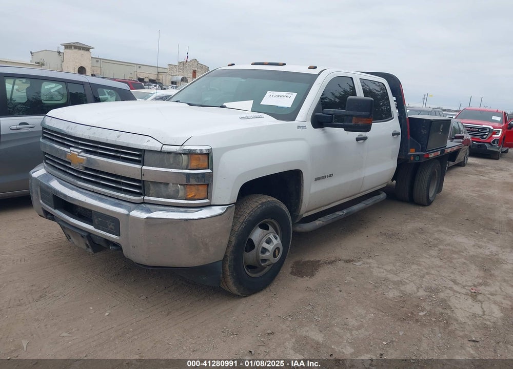 2016 CHEVROLET SILVERADO 3500HD CHASSIS WT VIN: 1GB4CYC81GF112648