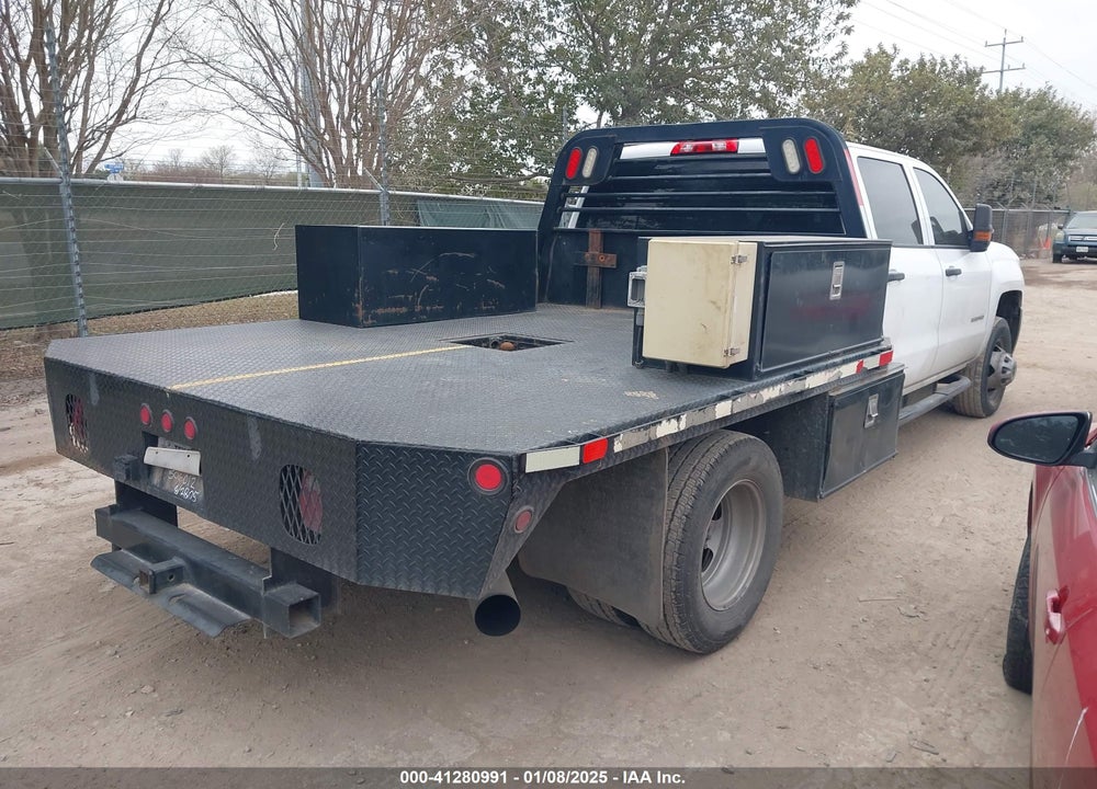 2016 CHEVROLET SILVERADO 3500HD CHASSIS WT VIN: 1GB4CYC81GF112648