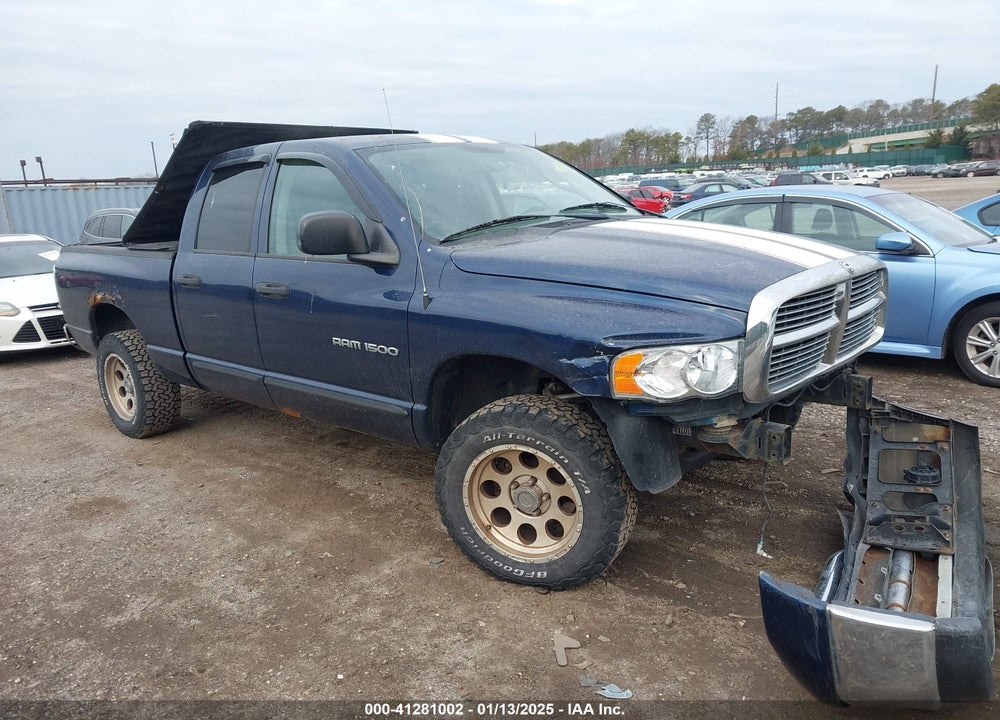 2005 DODGE RAM 1500 SLT/LARAMIE VIN: 1D7HU18N25S150934