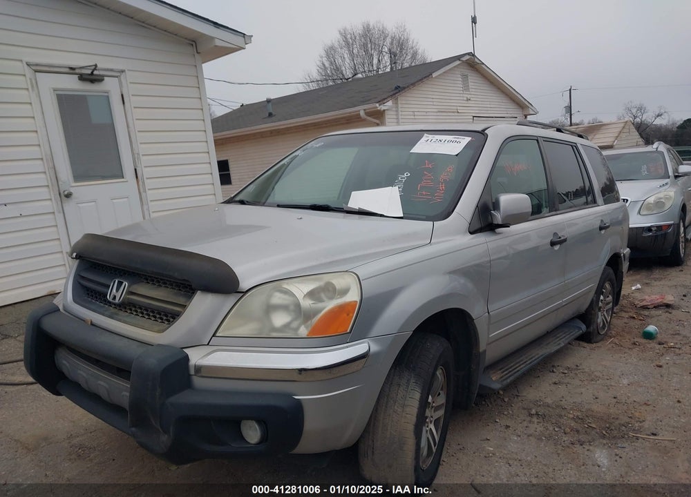 2004 HONDA PILOT EX-L VIN: 2HKYF18524H595305