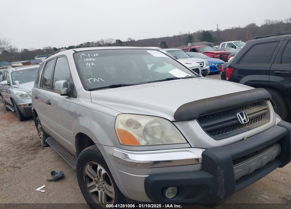 2004 HONDA PILOT EX-L VIN: 2HKYF18524H595305