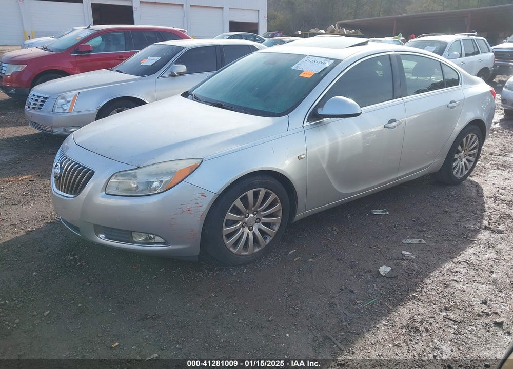 2011 BUICK REGAL CXL RUSSELSHEIM VIN: W04GP5EC6B1012252