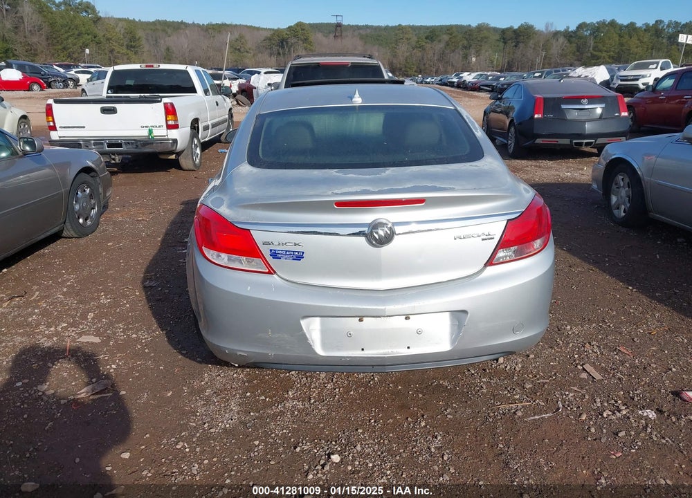 2011 BUICK REGAL CXL RUSSELSHEIM VIN: W04GP5EC6B1012252