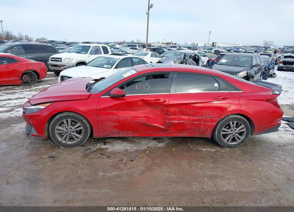 2021 HYUNDAI ELANTRA VIN: 5NPLN4AG5MH006936