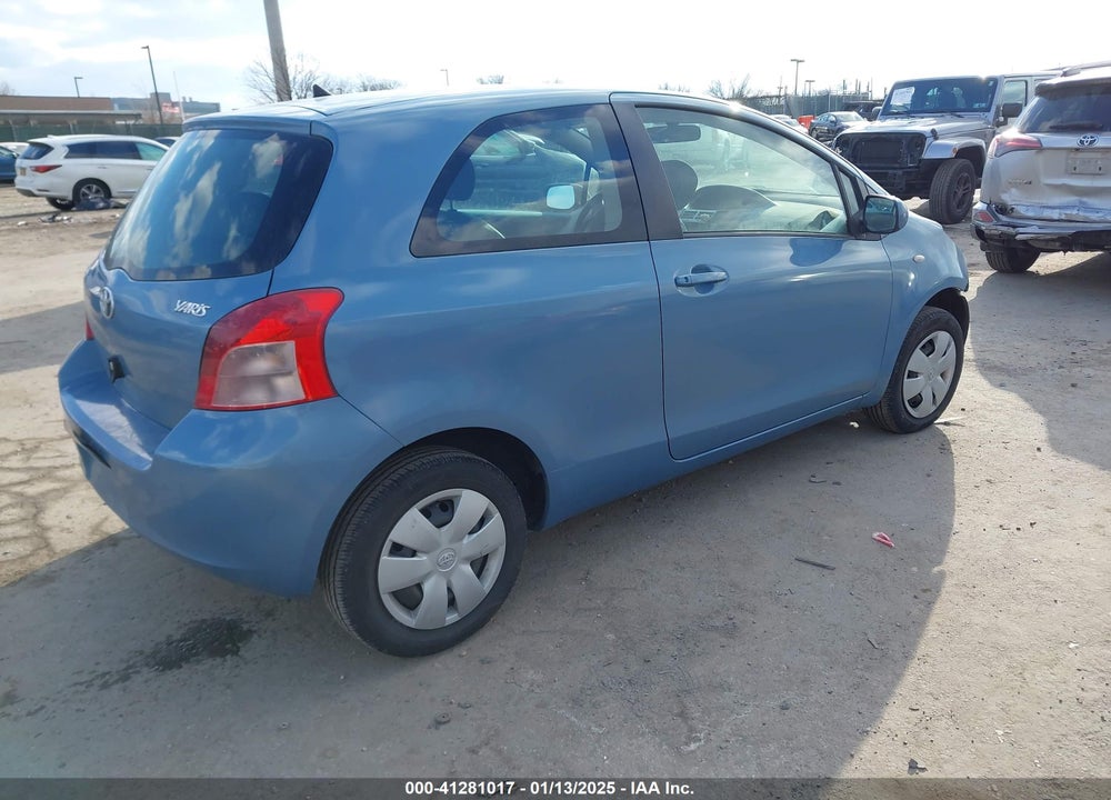 2007 TOYOTA YARIS VIN: JTDJT923075067931
