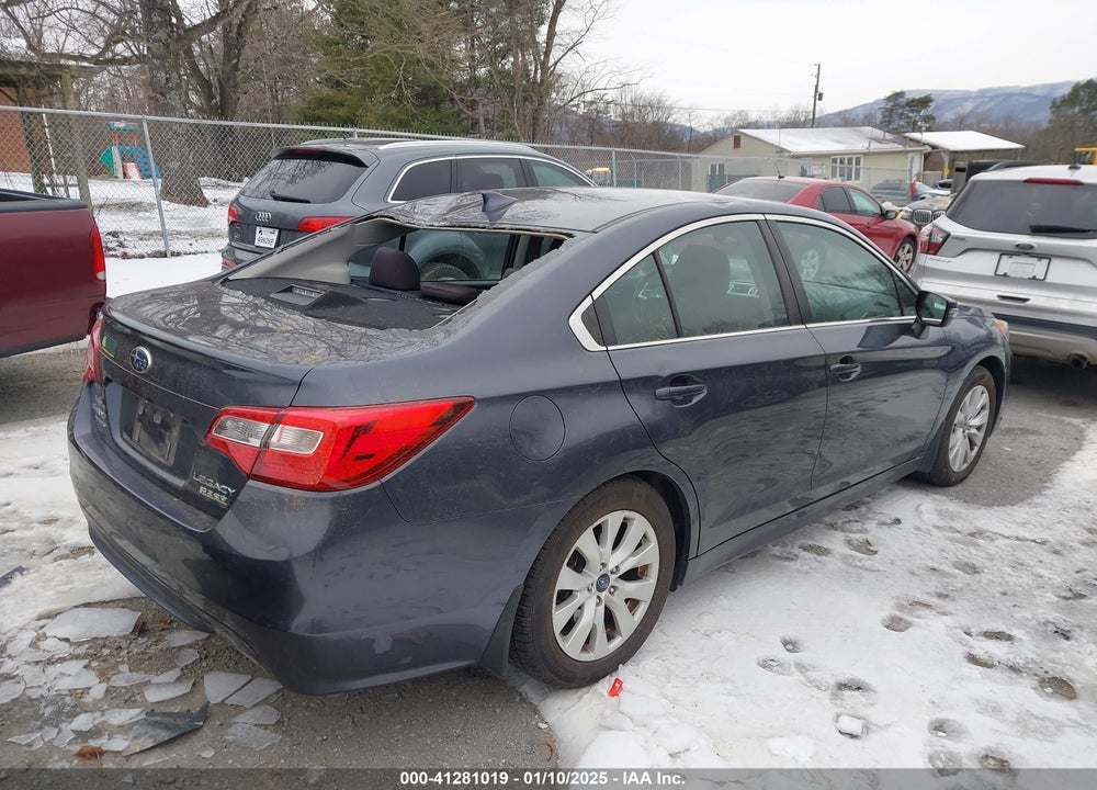 2017 SUBARU LEGACY VIN: 4S3BNAF61H3038004