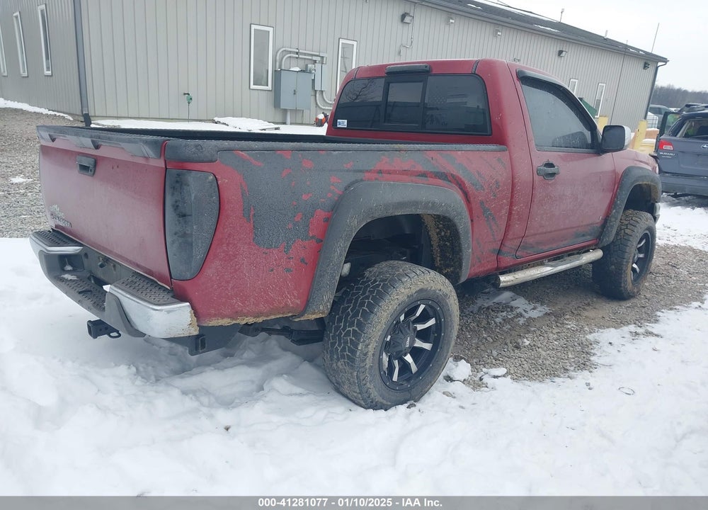 2006 CHEVROLET COLORADO LT VIN: 1GCDT146068122476