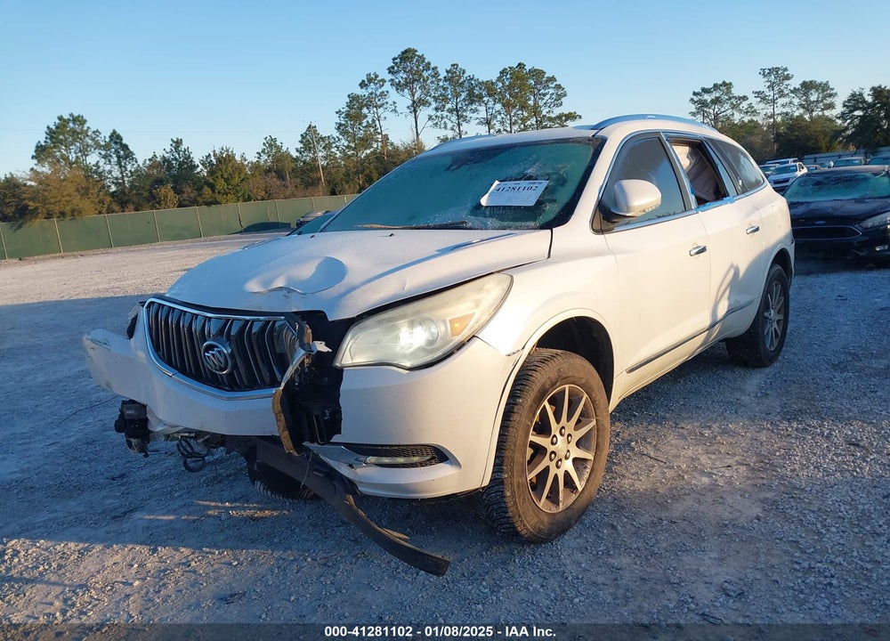 2016 BUICK ENCLAVE LEATHER VIN: 5GAKRBKD3GJ250428