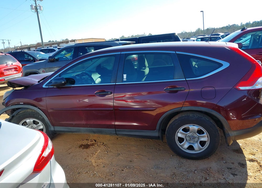 2014 HONDA CR-V LX VIN: 5J6RM3H3XEL044129