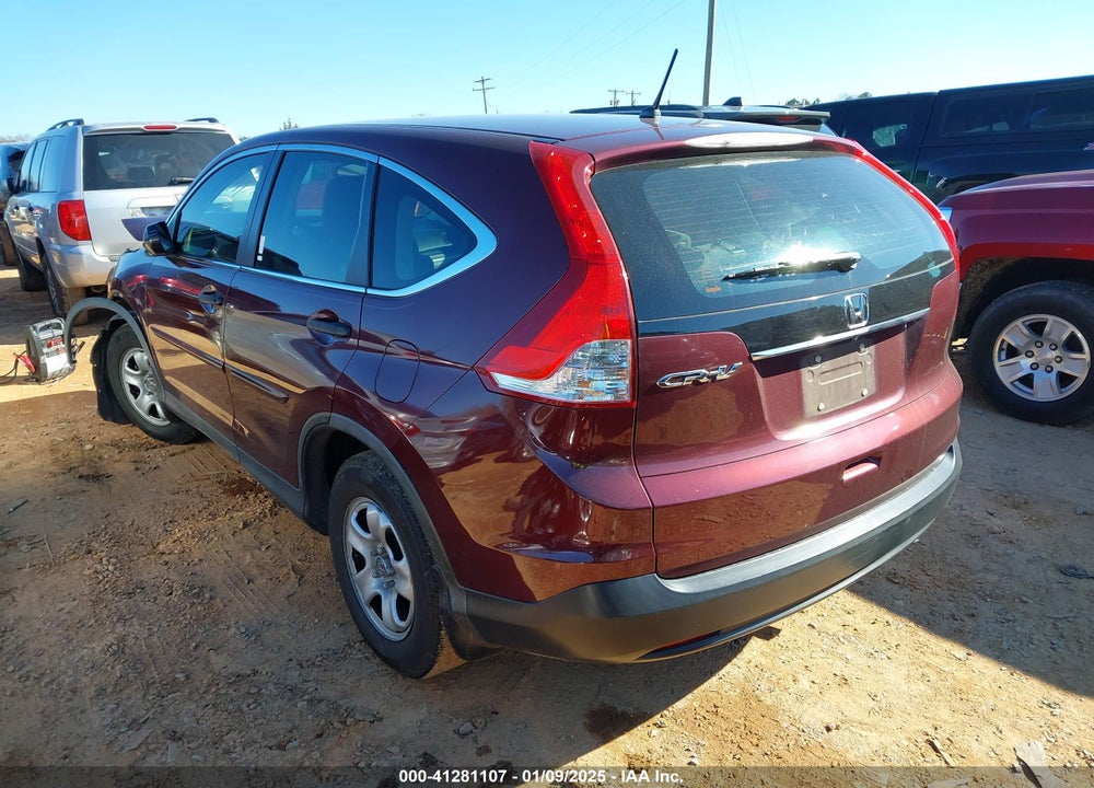 2014 HONDA CR-V LX VIN: 5J6RM3H3XEL044129