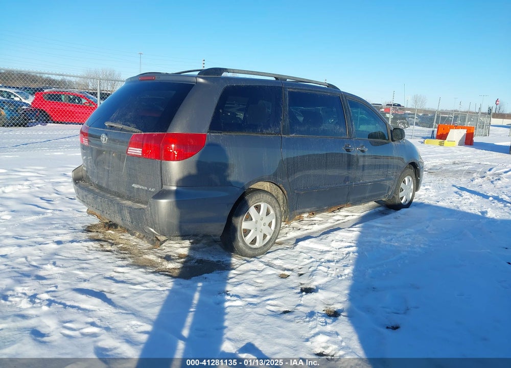 2004 TOYOTA SIENNA LE VIN: 5TDZA23C34S086879